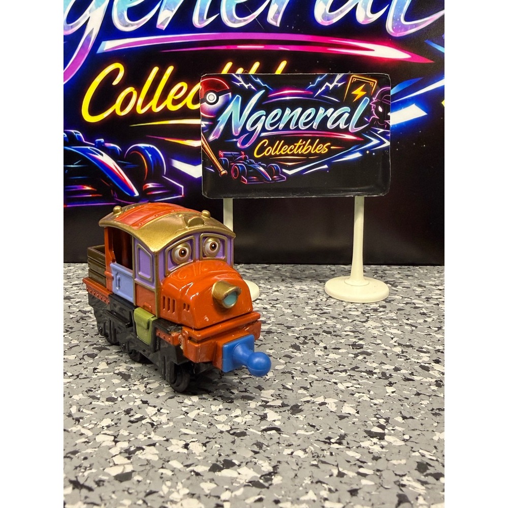 Learning Curve Chuggington Die-Cast Old Puffer Pete Orange Train Engine 1820WY00